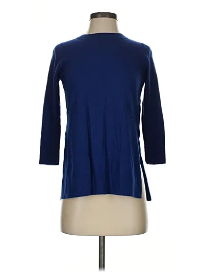 Pre-owned Jcrew Pullover Sweater In Blue