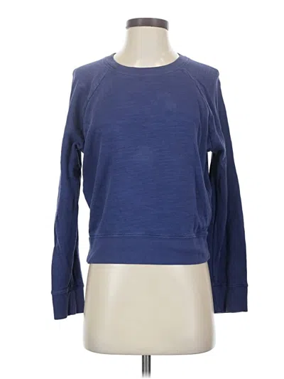 Pre-owned Jcrew Pullover Sweater In Blue