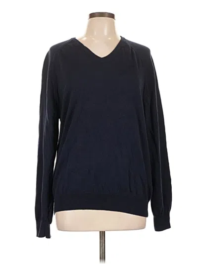 Pre-owned Jcrew Pullover Sweater In Blue