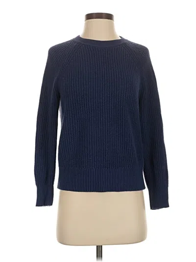 Pre-owned Jcrew Pullover Sweater In Blue