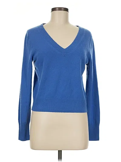 Pre-owned Jcrew Pullover Sweater In Blue