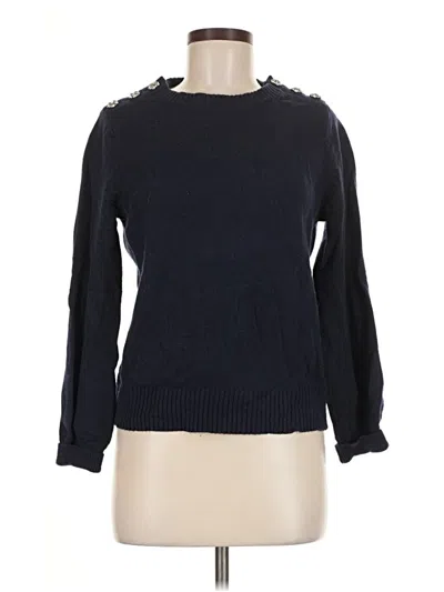 Pre-owned Jcrew Pullover Sweater In Blue