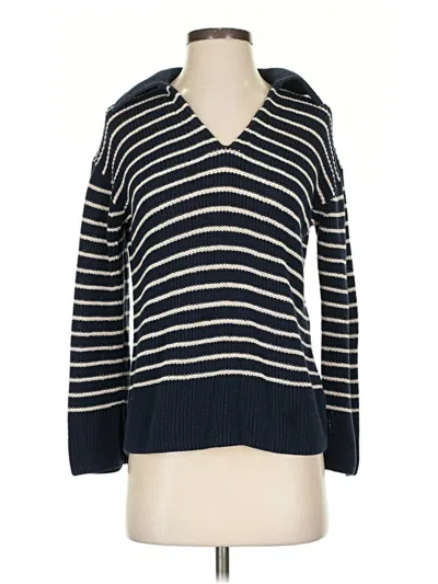Pre-owned Jcrew Pullover Sweater In Blue