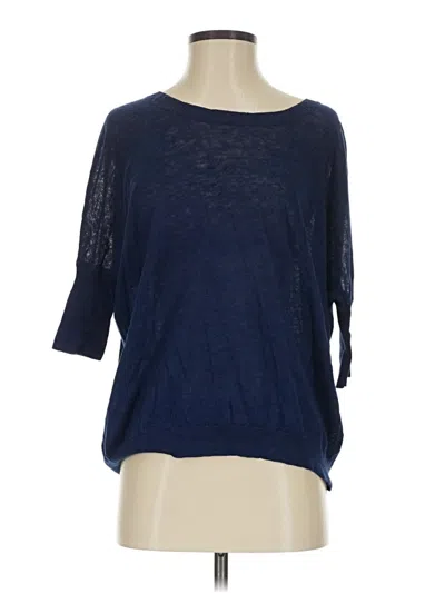 Pre-owned Jcrew Pullover Sweater In Blue