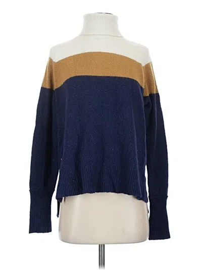 Pre-owned Jcrew Pullover Sweater In Blue
