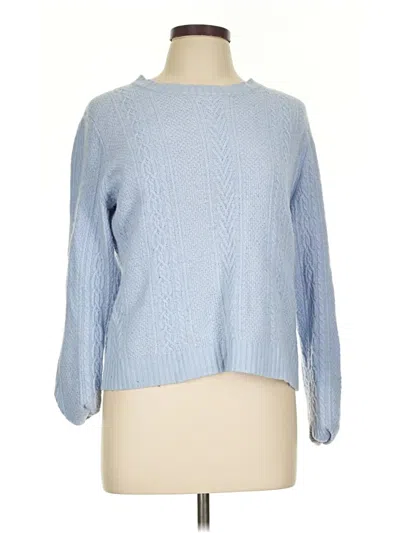 Pre-owned Jcrew Pullover Sweater In Blue