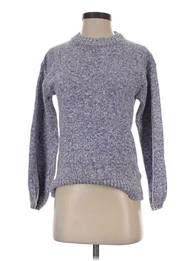 Pre-owned Jcrew Pullover Sweater In Blue