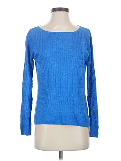 Pre-owned Jcrew Pullover Sweater In Blue