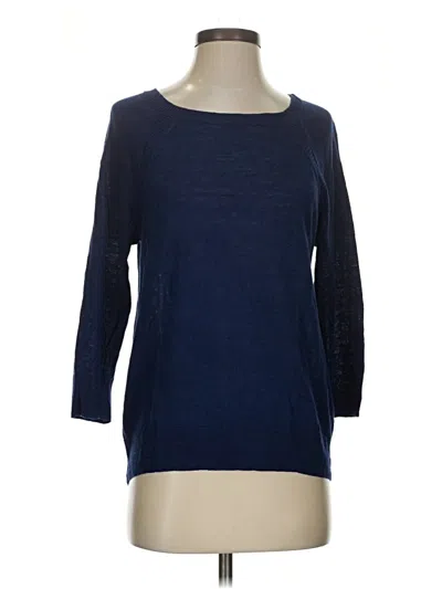 Pre-owned Jcrew Pullover Sweater In Blue
