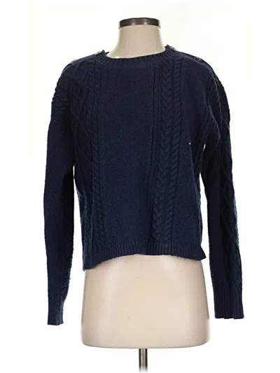 Pre-owned Jcrew Pullover Sweater In Blue
