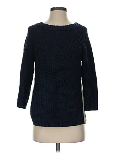 Pre-owned Jcrew Pullover Sweater In Blue