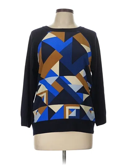 Pre-owned Jcrew Pullover Sweater In Blue