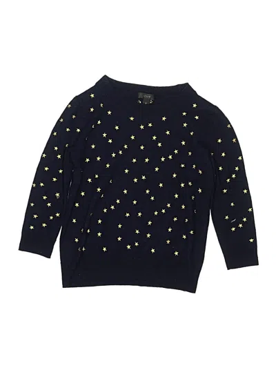 Pre-owned Jcrew Kids' Pullover Sweater In Blue