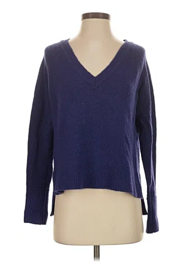 Pre-owned Jcrew Pullover Sweater In Blue