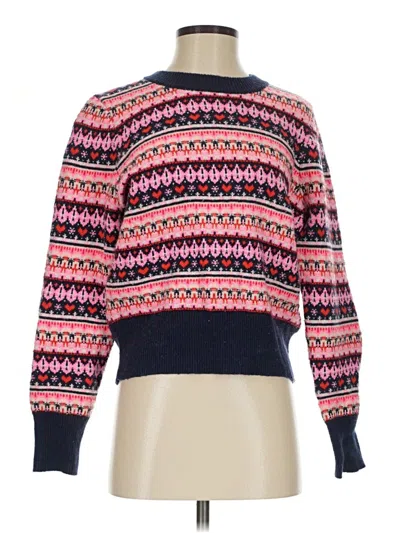 Pre-owned Jcrew Pullover Sweater In Blue