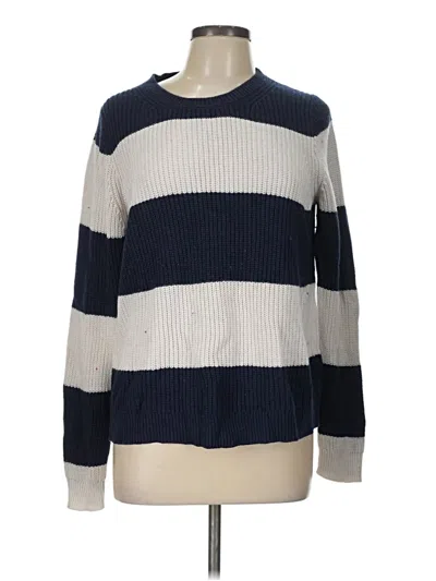 Pre-owned Jcrew Pullover Sweater In Blue