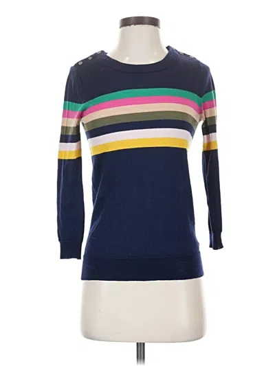 Pre-owned Jcrew Pullover Sweater In Blue