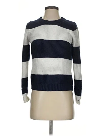 Pre-owned Jcrew Pullover Sweater In Blue