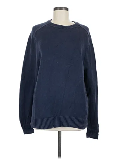 Pre-owned Jcrew Pullover Sweater In Blue