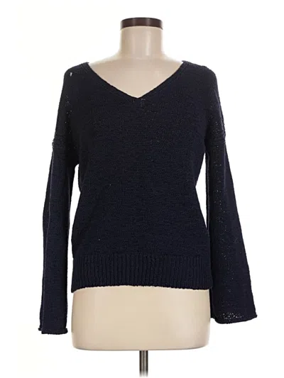 Pre-owned Jcrew Pullover Sweater In Blue