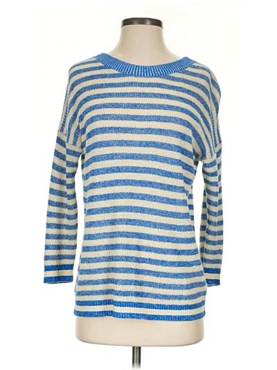 Pre-owned Jcrew Pullover Sweater In Blue