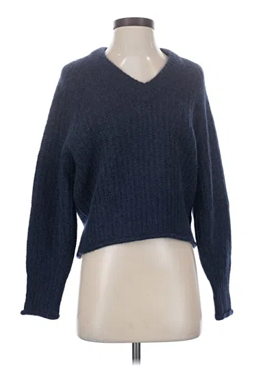Pre-owned Jcrew Pullover Sweater In Blue