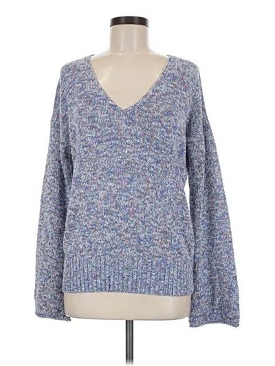 Pre-owned Jcrew Pullover Sweater In Blue