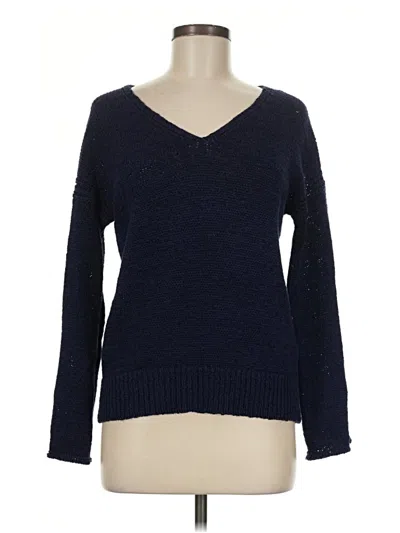 Pre-owned Jcrew Pullover Sweater In Blue