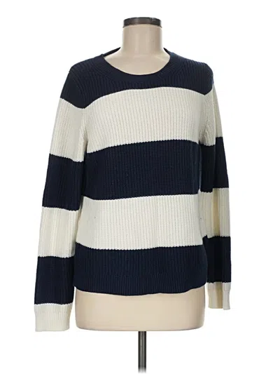 Pre-owned Jcrew Pullover Sweater In Blue