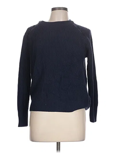 Pre-owned Jcrew Pullover Sweater In Blue