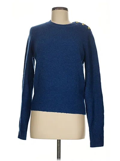 Pre-owned Jcrew Pullover Sweater In Blue