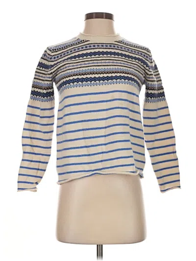 Pre-owned Jcrew Pullover Sweater In Blue