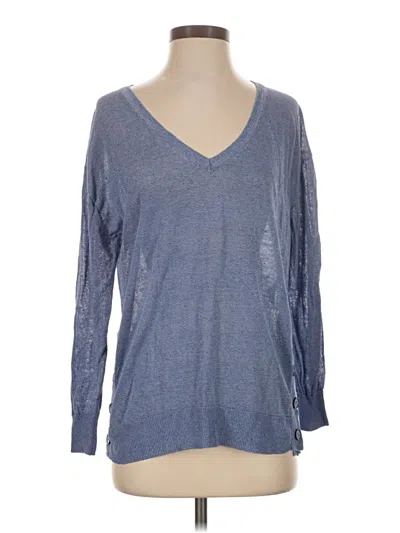 Pre-owned Jcrew Pullover Sweater In Blue