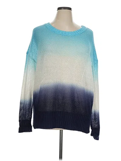 Pre-owned Jcrew Pullover Sweater In Blue