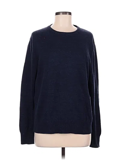 Pre-owned Jcrew Pullover Sweater In Blue