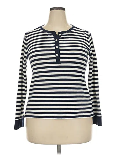 Pre-owned Jcrew Pullover Sweater In Blue