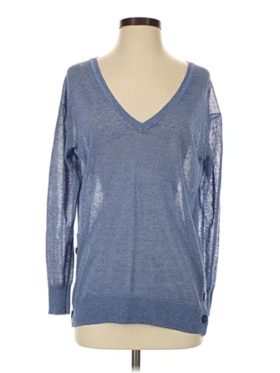 Pre-owned Jcrew Pullover Sweater In Blue