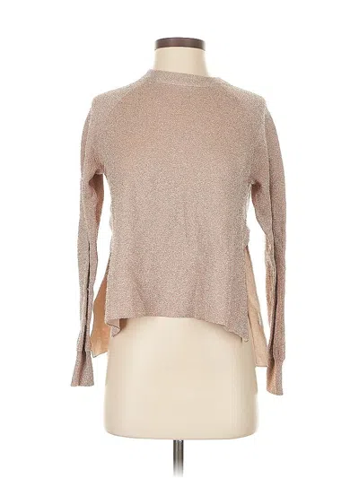 Pre-owned Jcrew Pullover Sweater In Brown