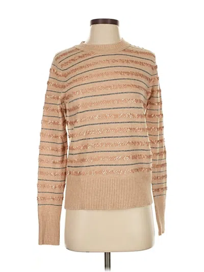 Pre-owned Jcrew Pullover Sweater In Brown