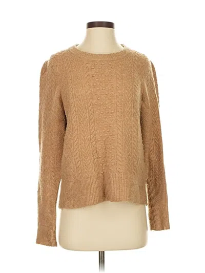 Pre-owned Jcrew Pullover Sweater In Brown