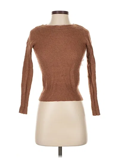 Pre-owned Jcrew Pullover Sweater In Brown