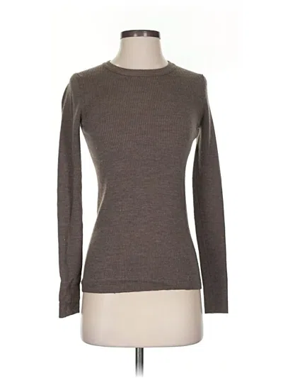 Pre-owned Jcrew Pullover Sweater In Brown