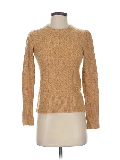 Pre-owned Jcrew Pullover Sweater In Brown