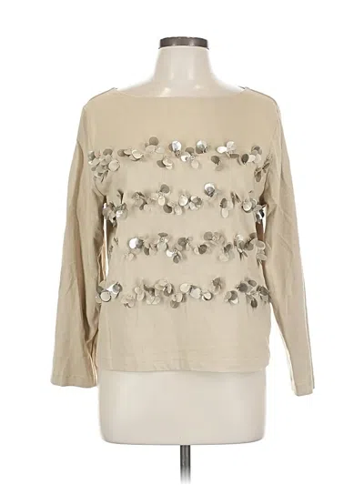 Pre-owned Jcrew Pullover Sweater In Brown