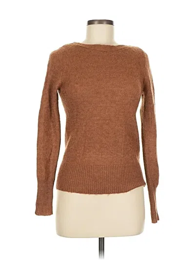 Pre-owned Jcrew Pullover Sweater In Brown