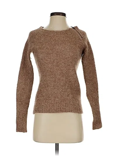 Pre-owned Jcrew Pullover Sweater In Brown