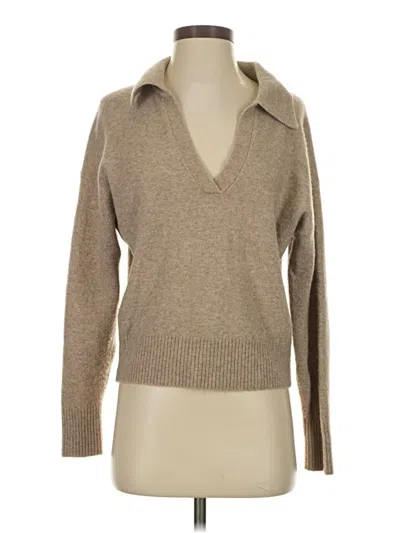 Pre-owned Jcrew Pullover Sweater In Brown