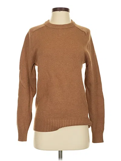 Pre-owned Jcrew Pullover Sweater In Brown