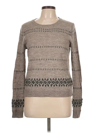 Pre-owned Jcrew Pullover Sweater In Brown