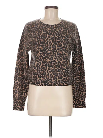 Pre-owned Jcrew Pullover Sweater In Brown